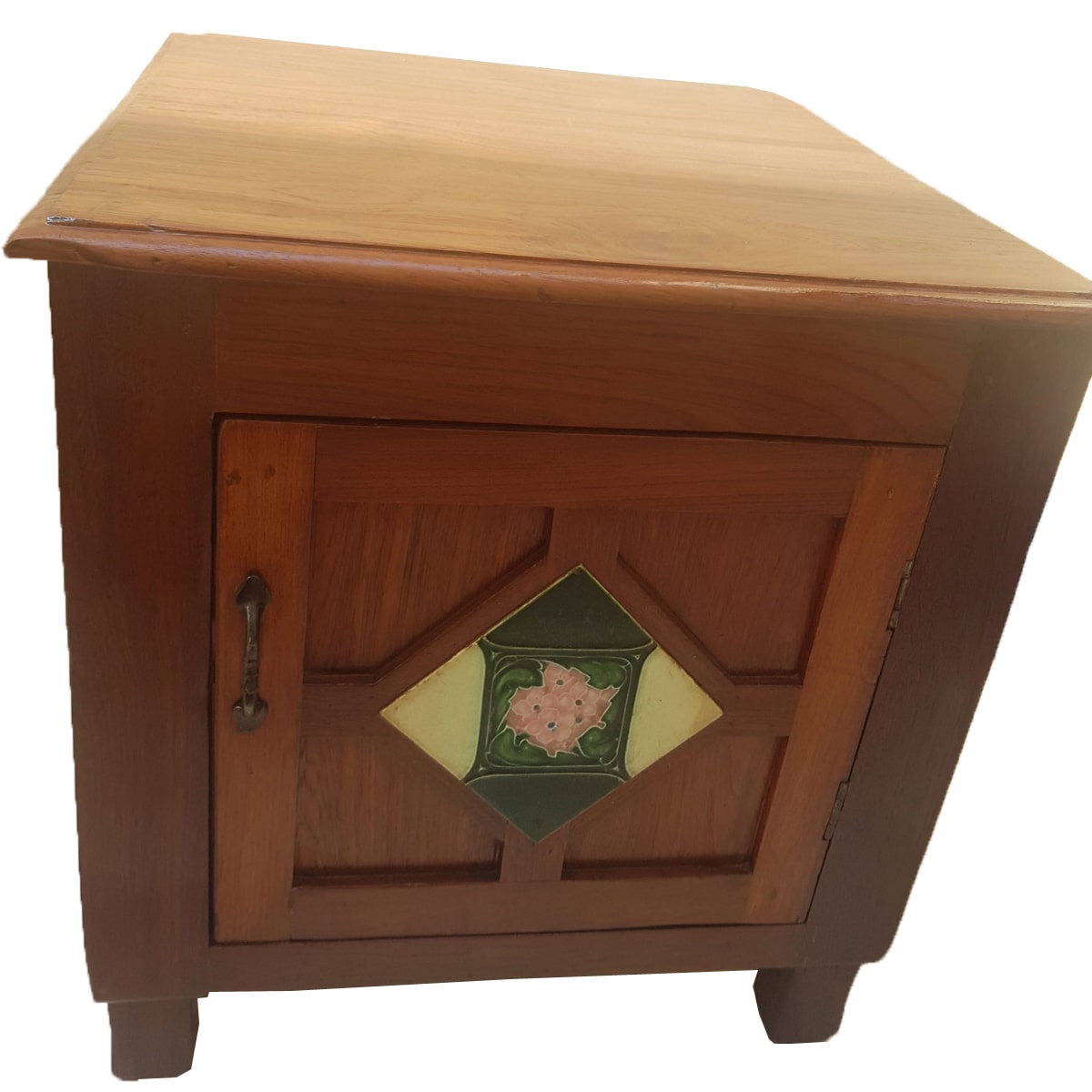 Traditional vintage table cabinet in Teak- SoUnique.PK