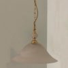Hanging Light with Glazed Glass Shade - SoUnique.PK