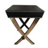 Leather & Mirror Side Table - SoUnique.PK