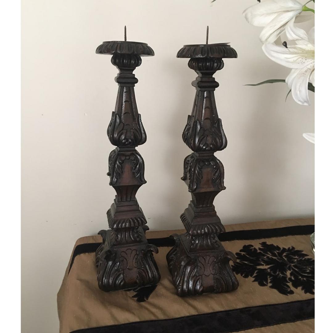 Carved Candelabras - SoUnique.PK