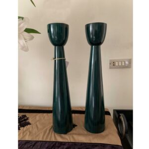 Candle Stand in Jade Lacquer (pair) - SoUnique.PK