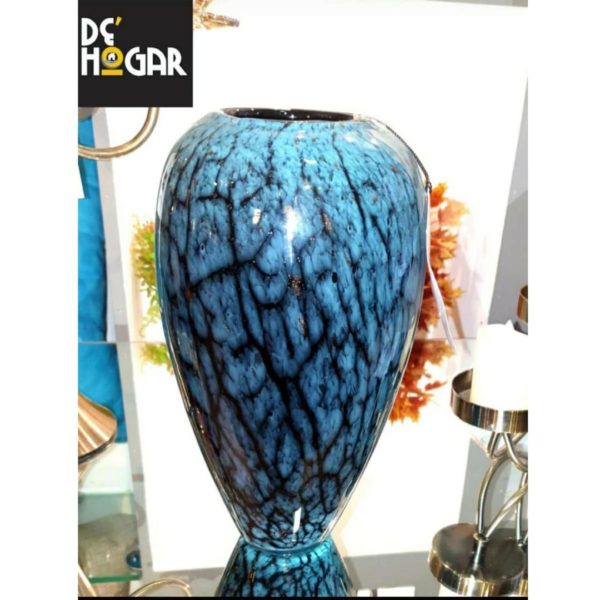 Ceramic Decorative Vase in Blue - SoUnique.PK