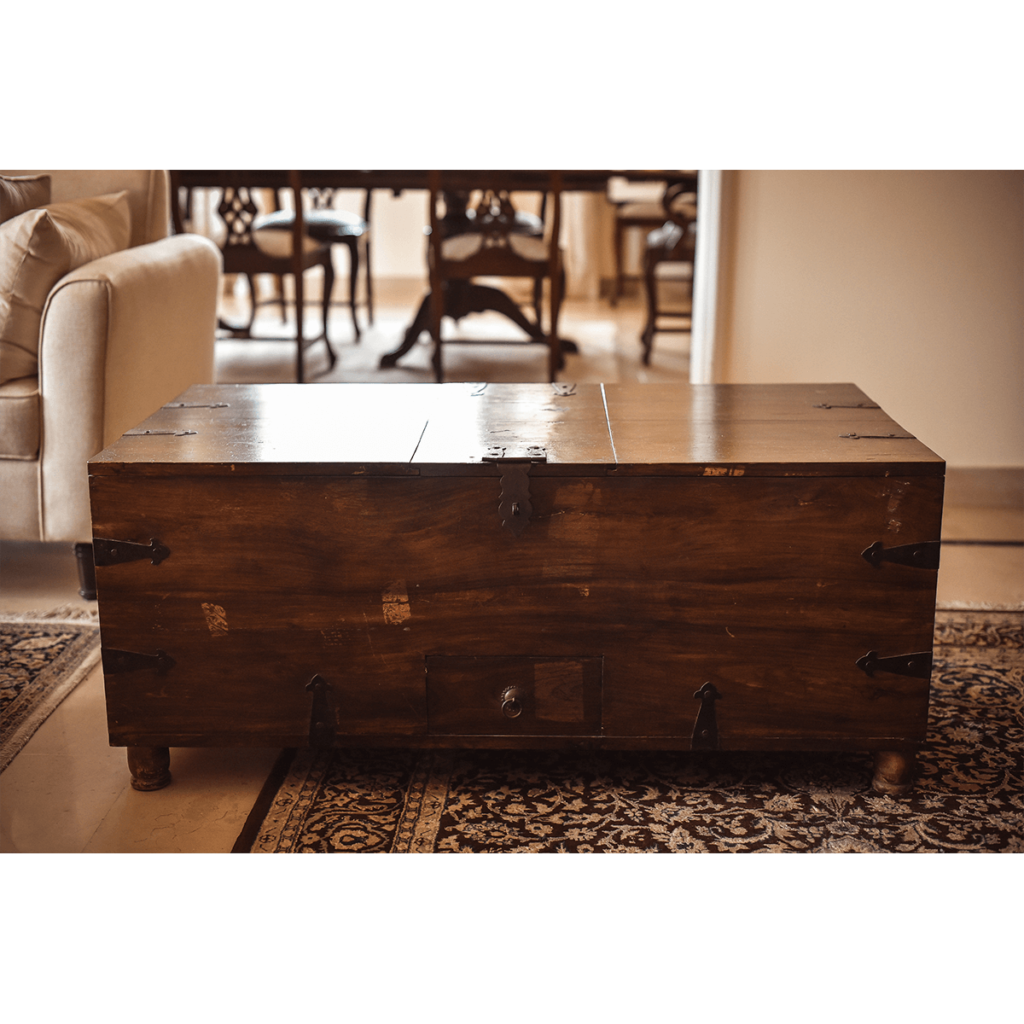 Wood Trunk Coffee Table SoUnique.PK
