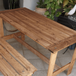 Patio Table and Bench - SoUnique.PK