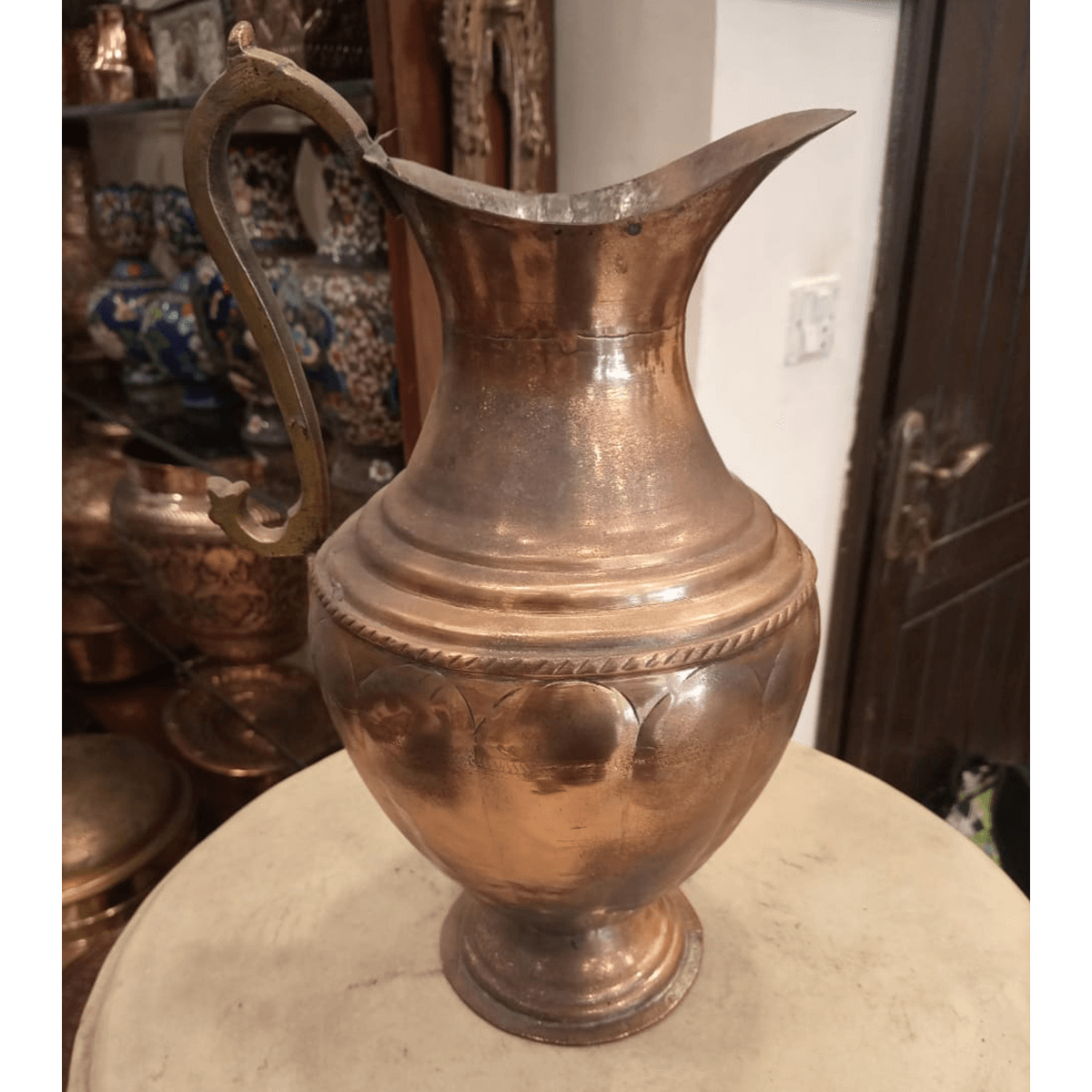 Antique Copper Jug SoUnique.PK