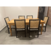 Farmhouse Dining Table with Chairs - SoUnique.PK
