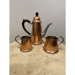 Copper & Pewter Tea Set- SoUnique.PK