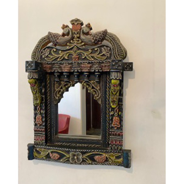 Small Carved Ornamental Mirror - SoUnique.PK