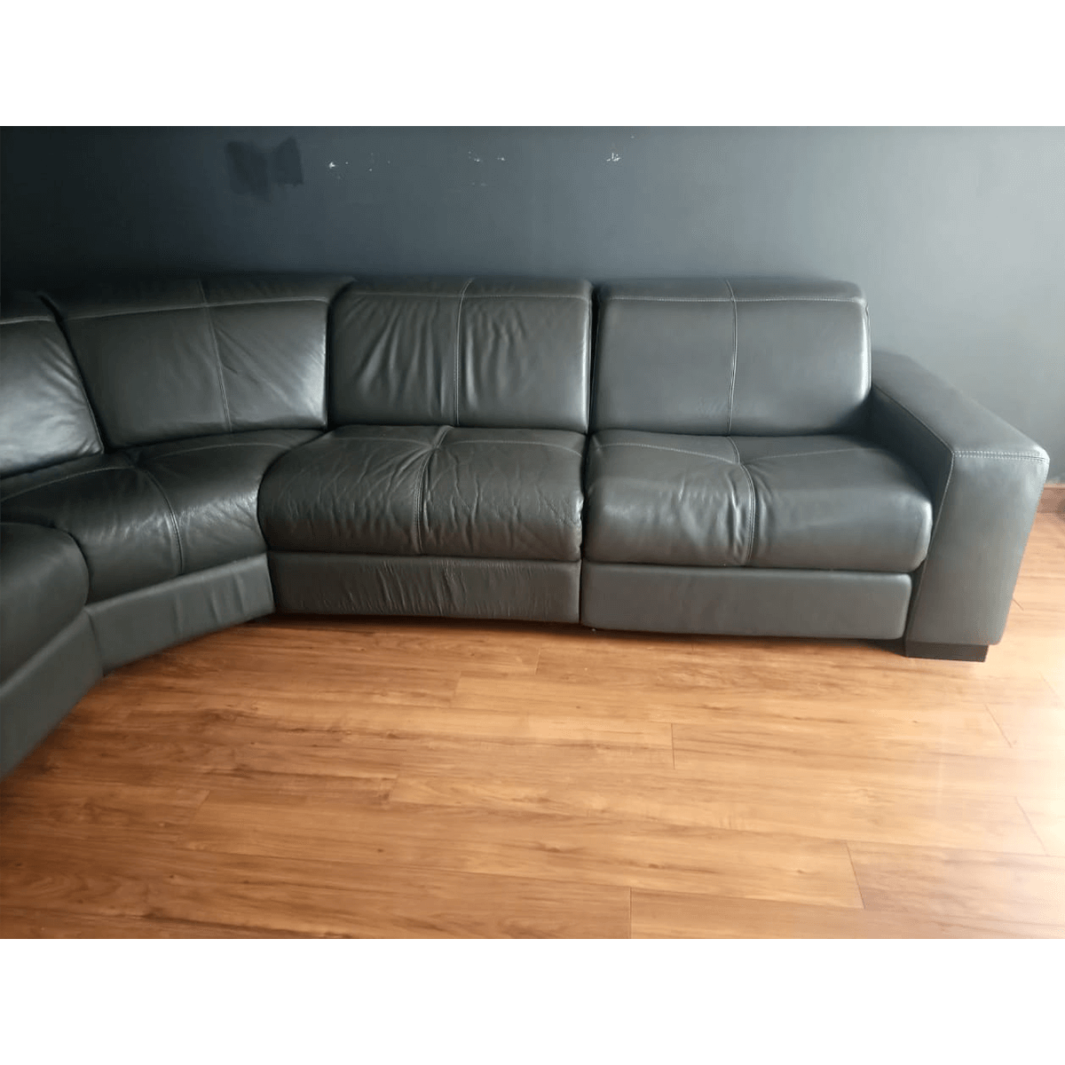 LShaped American Leather Sofa SoUnique.PK