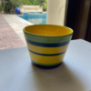 Yellow Ceramic Planter-SoUnique.PK