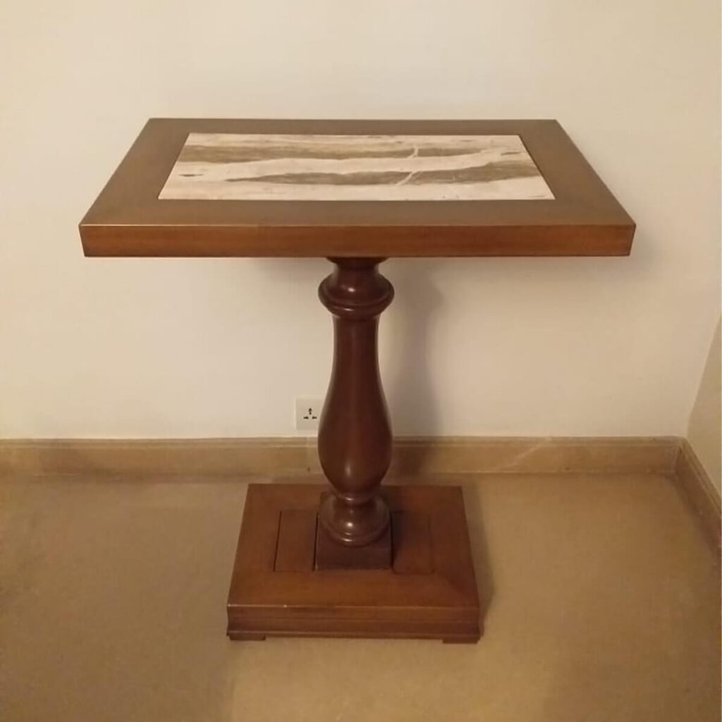 Marble Corner Table SoUnique.PK