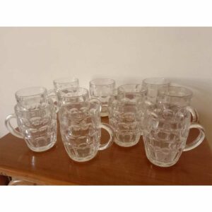 Set of 12 Glass Mugs - SoUnique.PK