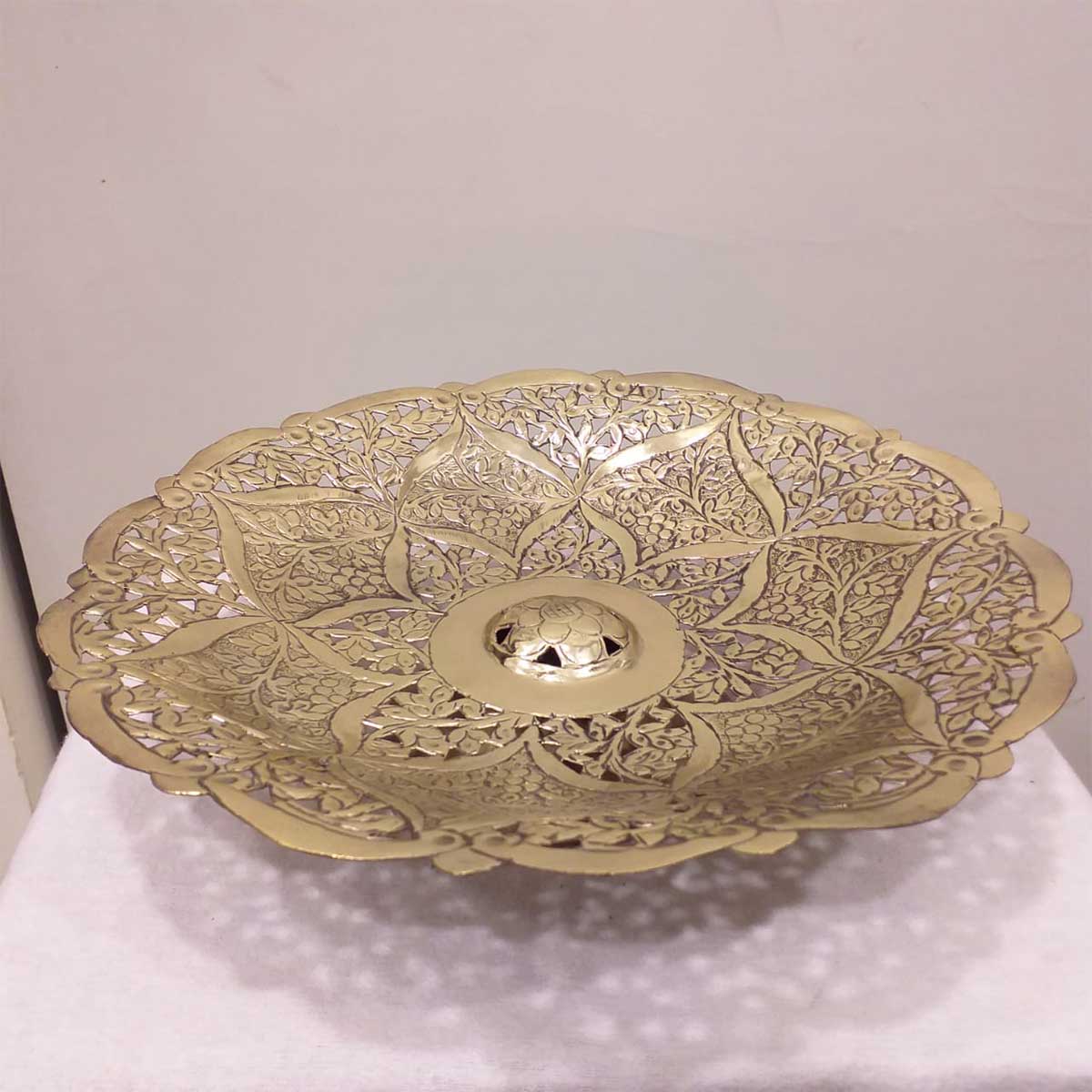 Brass Filigree Dish - SoUnique.PK