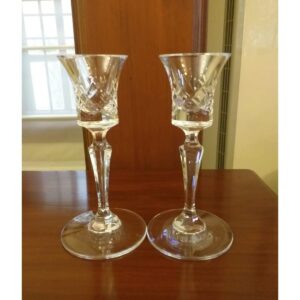 Pair of Austrian Crystal Candle Holders - SoUnique.PK