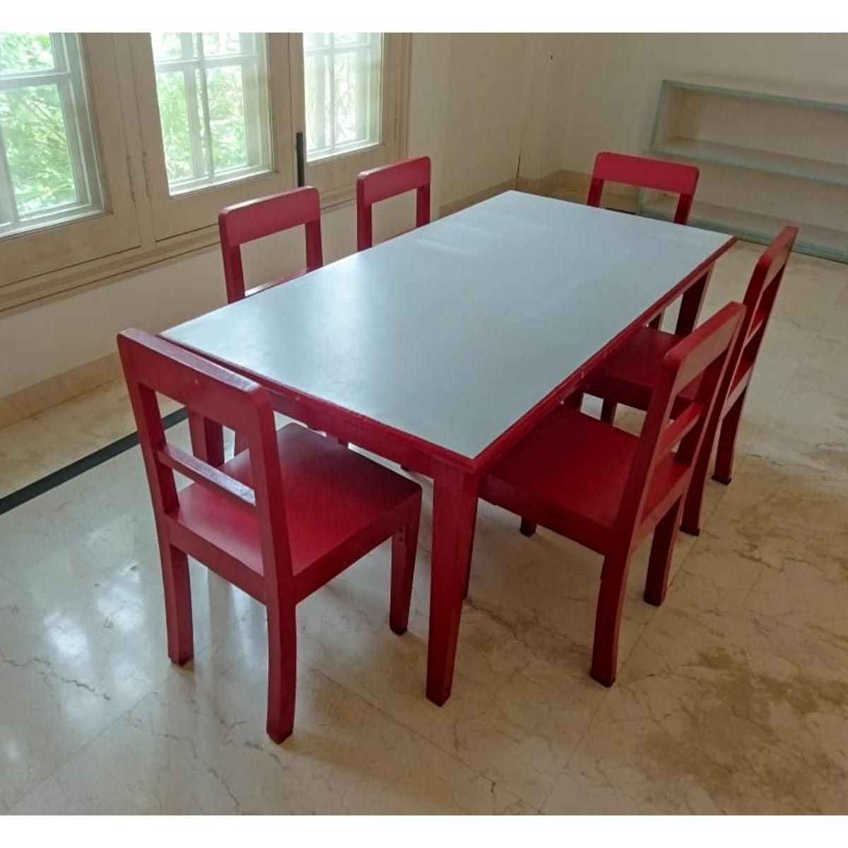 Table on sale set white