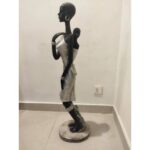 Sculpture of African Woman with Baby - SoUnique.PK