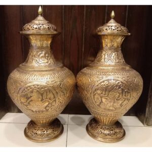 Pair of Copper Urns - SoUnique.PK