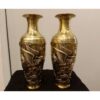 Pair of Solid Brass Vases - SoUnique.PK