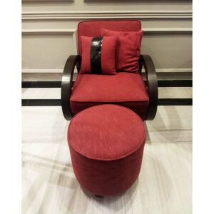 Comfy Chair with Footstool - SoUnique.PK