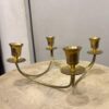 4 Candles Brass Candelabra - SoUnique.PK