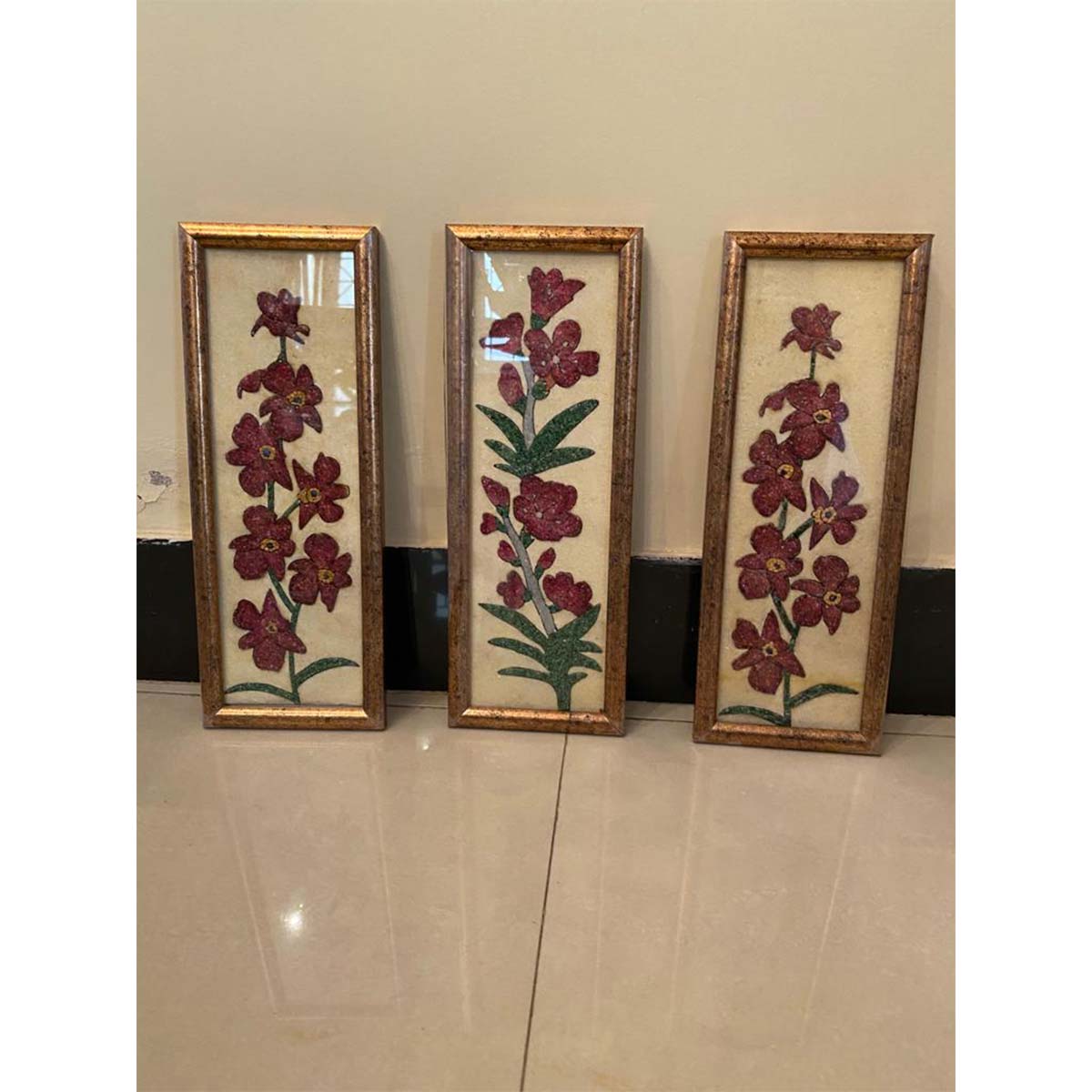 Trio Of Gem Art Frames-SoUnique.PK