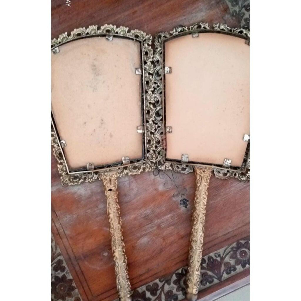 Pair of Vintage Hand Mirrors SoUnique.PK