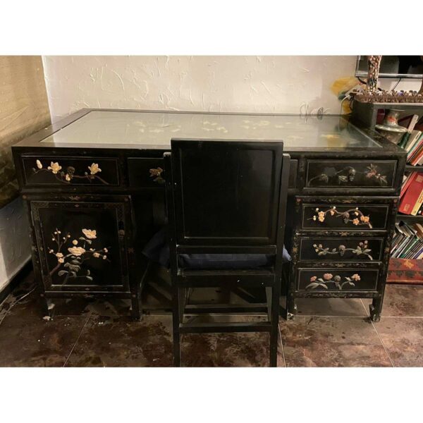 Vintage Chinese Desk with Chair-SoUnique.PK