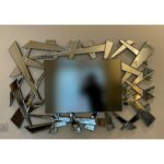 Abstract Wall Mirror-SoUnique.PK