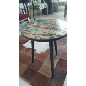 Hand Painted Round Table-SoUnique.PK