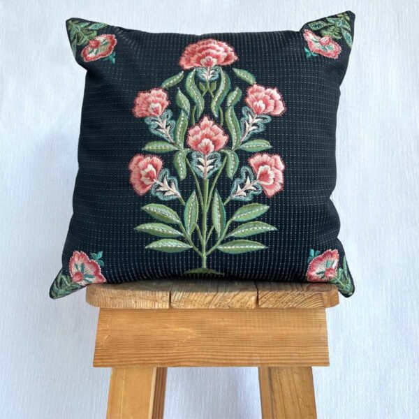 Embroidered 'Bhageecha' Cushion-SoUnique.PK