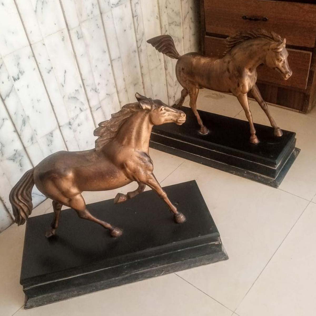 Antique Italian Wooden Horse-SoUnique.PK