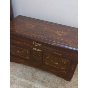 Rosewood & Brass Chest-SoUnique.PK