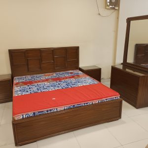 King Bed Set With Dressing Table-SoUnique.PK