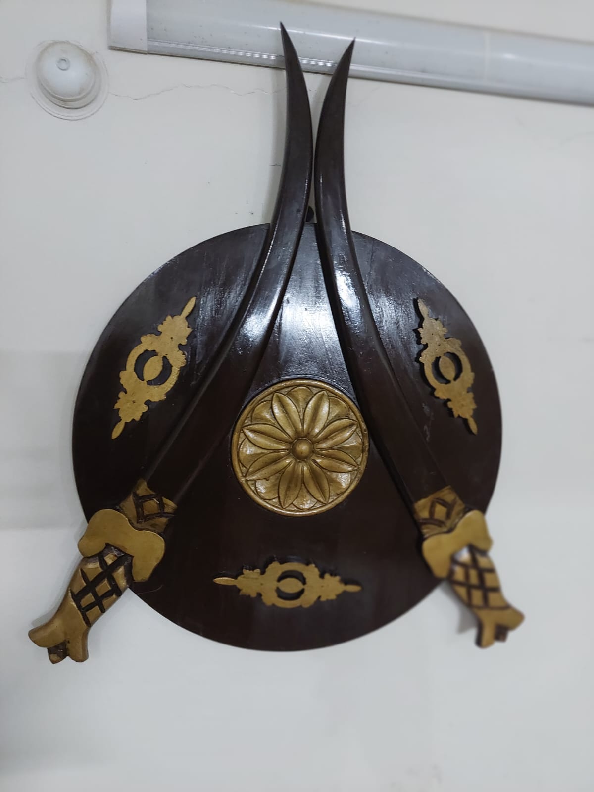 Vintage Sword & Shield Wall Hanging-SoUnique.PK