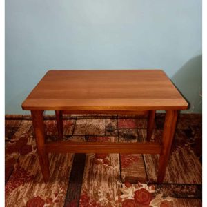 Vintage Teak Tea Table-SoUnique.PK