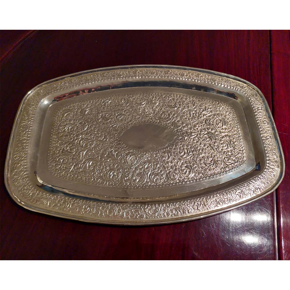 Large Silver Plated PlatterSoUnique.PK