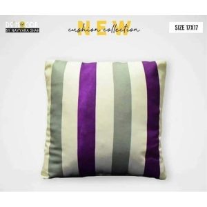 Striped Cushion Cover-SoUnique.PK
