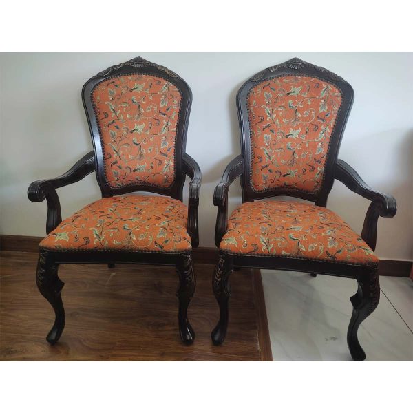 Pair Of Malay Accent Chairs-SoUnique.PK