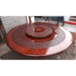 Round Dining Table with 6 Chairs-SoUnique.PK