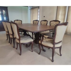 Classic Dining Table with 8 Chairs-SoUnique.PK