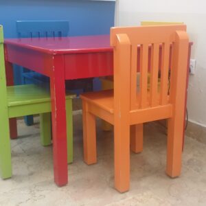 Activity Table with 4 Chairs-SoUnique.PK