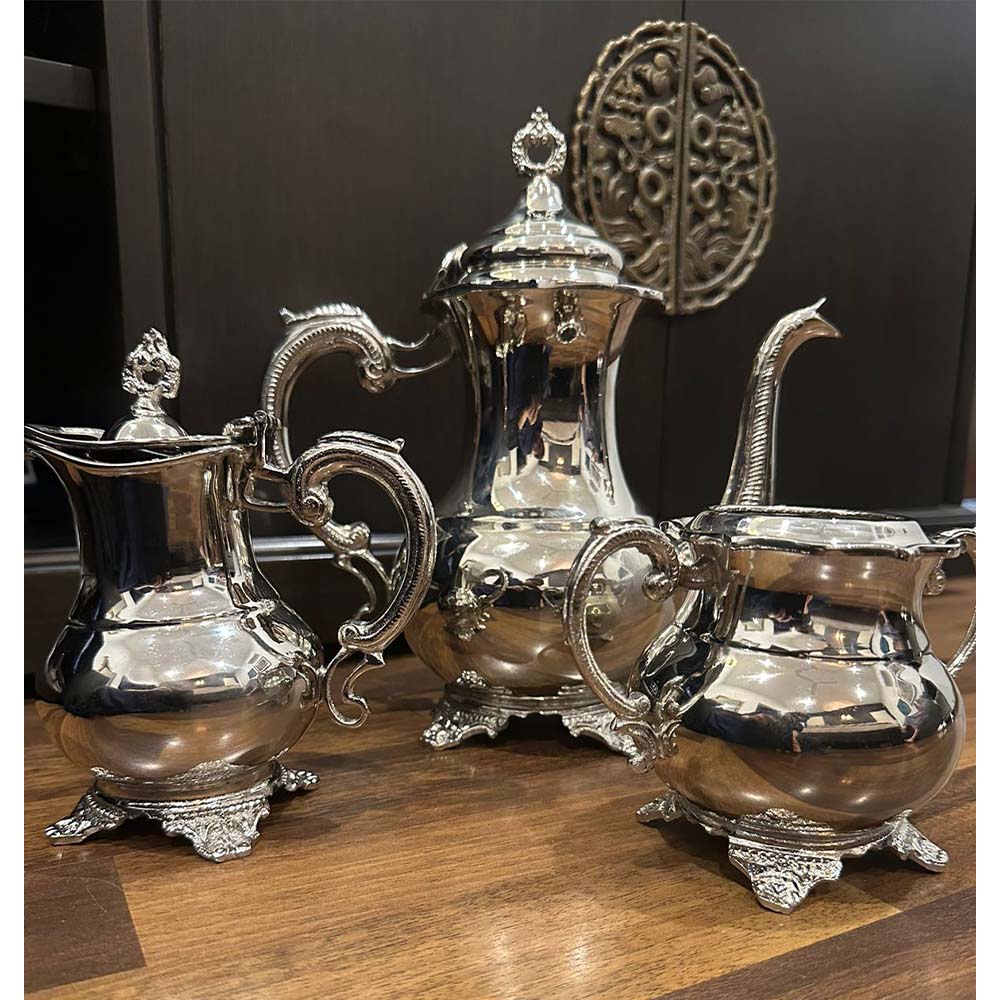Silver Plated Tea Set - SoUnique.PK