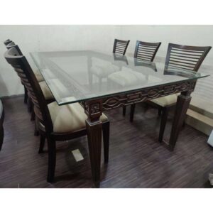 Salmis Dining Table with 6 Chairs-SoUnique.PK