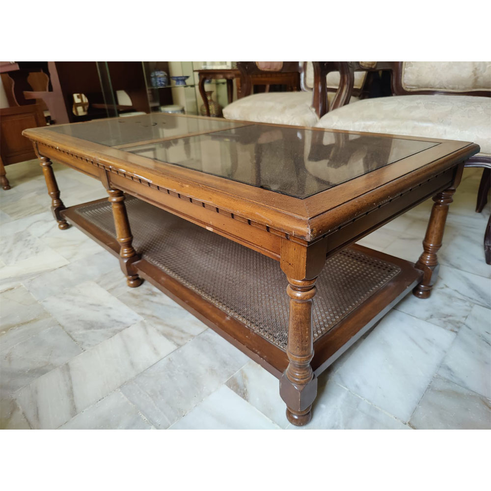 Teak Center Table-SoUnique.PK