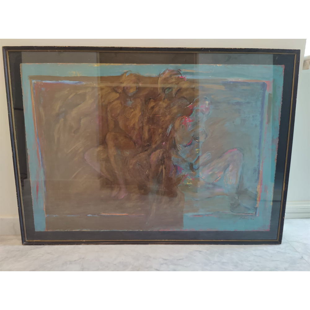 Oil on Canvas by Nahid Raza - SoUnique.PK