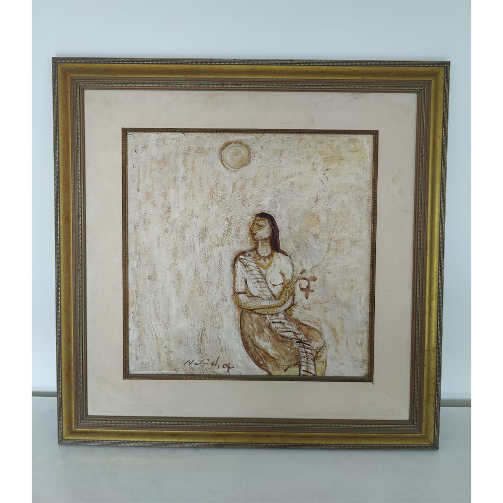 Oil on Canvas by Nahid Raza - SoUnique.PK