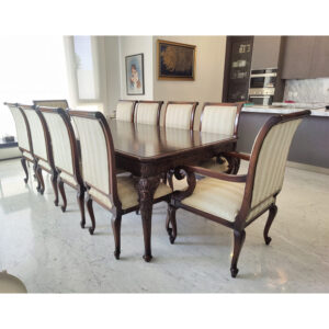 Dining Table With 10 Chairs-SoUnique.PK