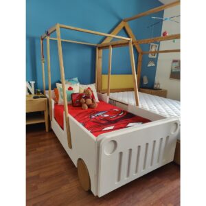 Single Car Bed-SoUnique.PK