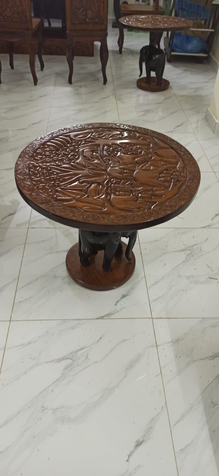 Imported African Side Table-SoUnique.PK