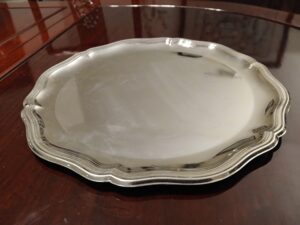 Vintage Pewter Platter Tray-SoUnique.PK